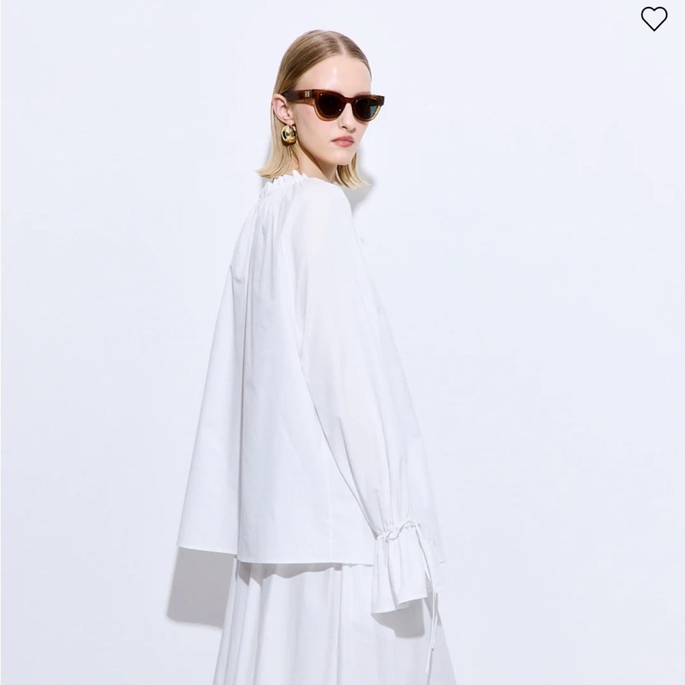 De Rococo Ruffled Poplin Blouse - Picture 5 of 5